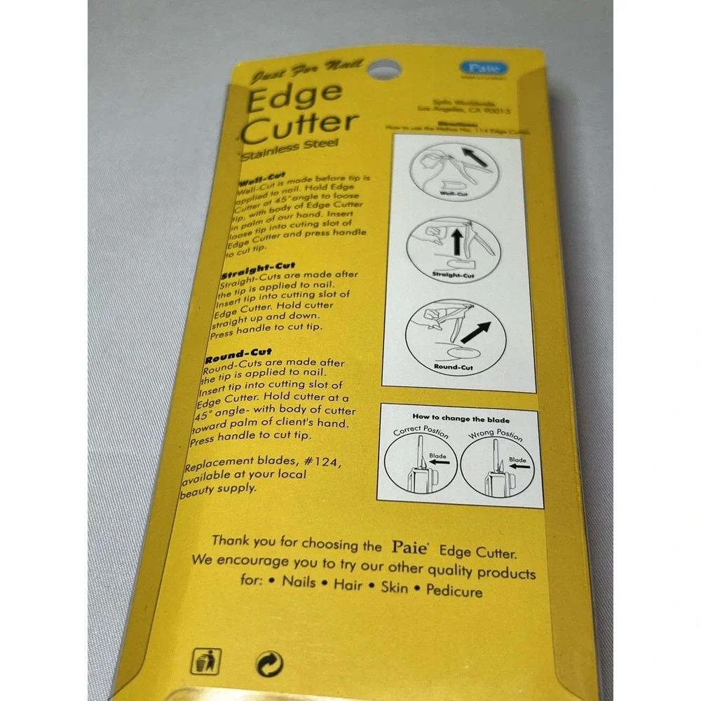 Acrylic False Nail Tip Cutter Clipper Nail Pink with Spring Manicure‎ Tip Cutter